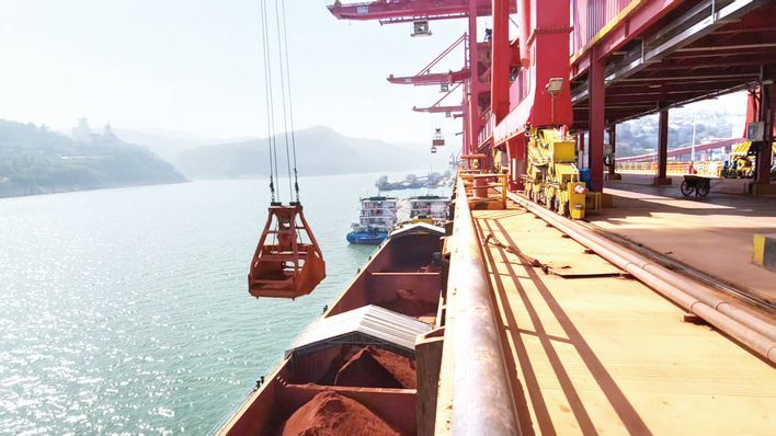 “加速度”开局 “开门红”起势 万州首季水运量突破千万吨