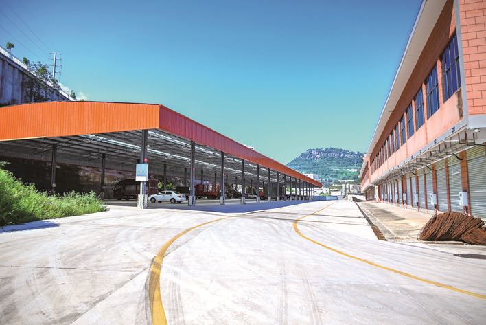  万州百安港农产品批发市场 二期建设有序推进