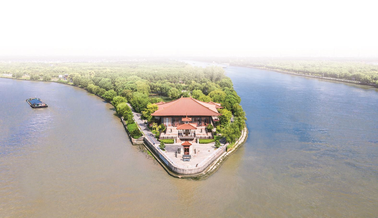 “浦江之首”因水而生 “乡野硅谷”因水而兴