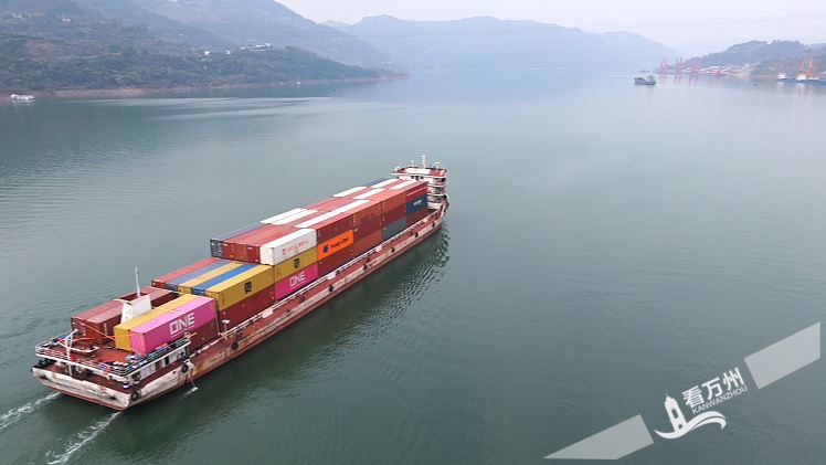 首单出口南美洲!万州新田港海关监管作业场所投入运行