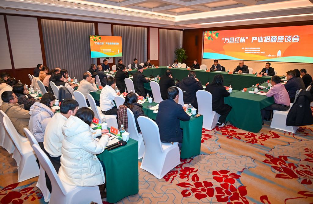  桔香漫平湖 聚力启新程  ——“万县红桔”产业招商座谈会在万州举行